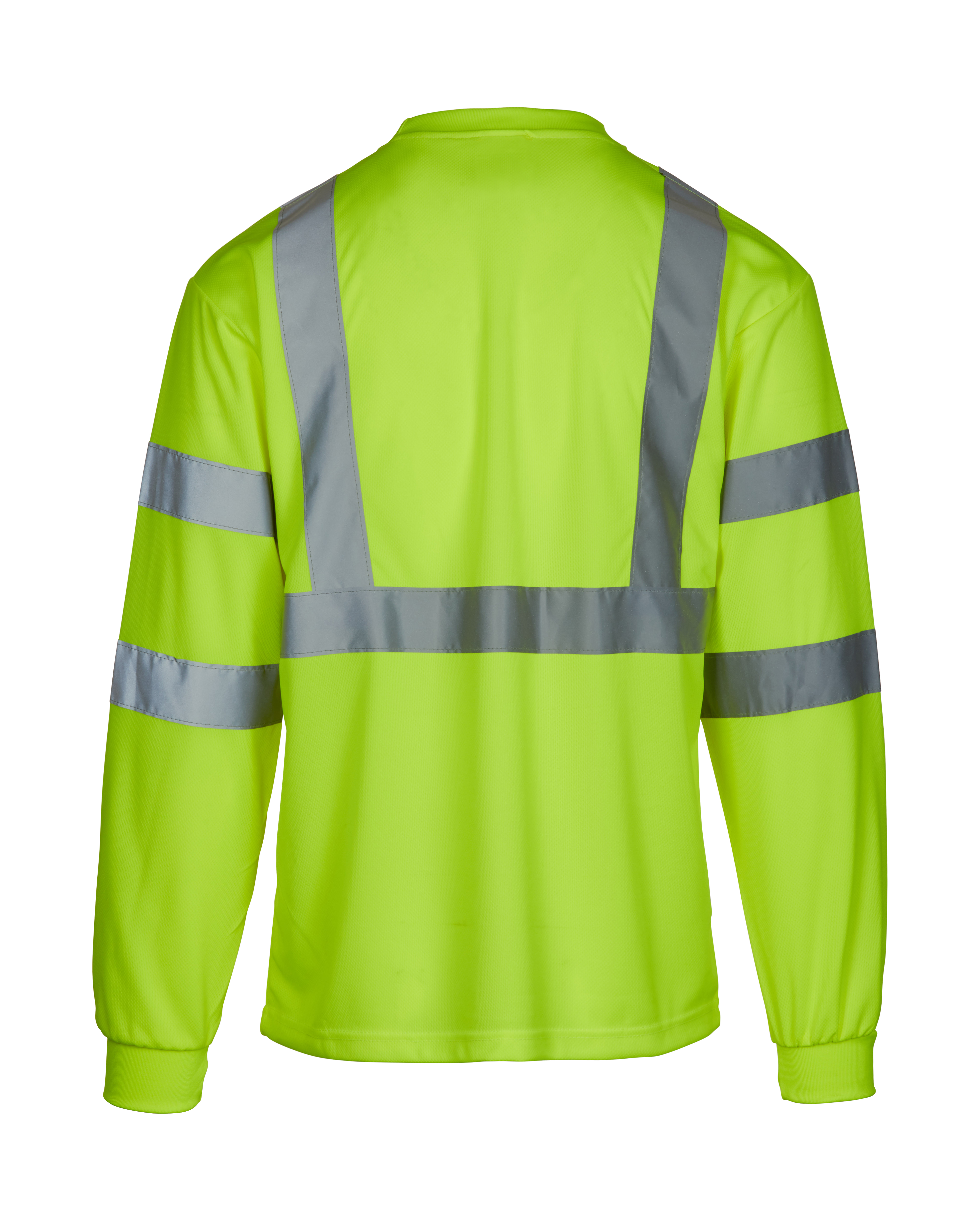 Picture of Max Apparel MAX450 Class 3 Long Sleeve T-shirt, Safety Green